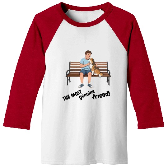 Cute Dog Lovers Wear Baseball Tees