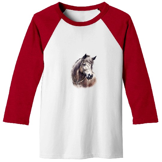 The wild horse Baseball Tees