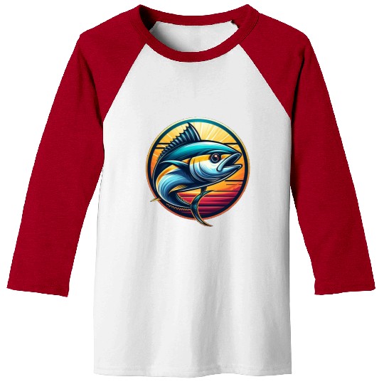 Yellowfin Tuna – Ocean Wanderer Baseball Tees