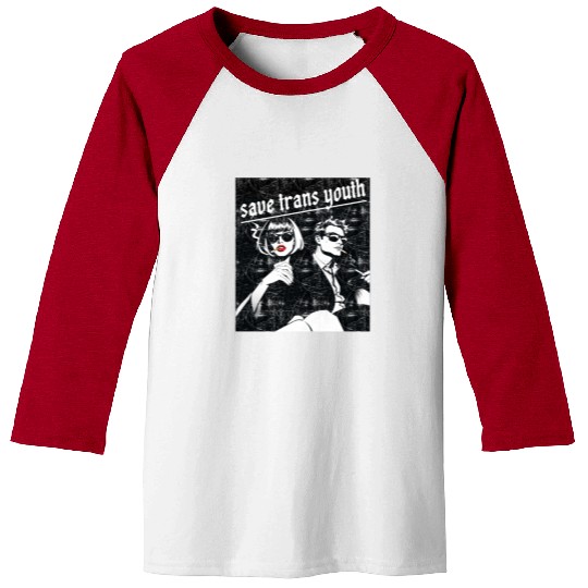 Save trans youth classic vintage Baseball Tees