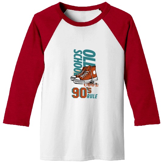 Old School Cool, 90s Rule | Baseball Tees