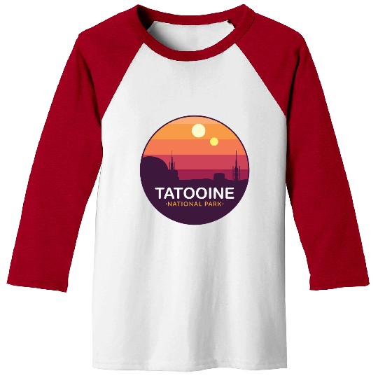 Tatooine National Park Baseball Tees