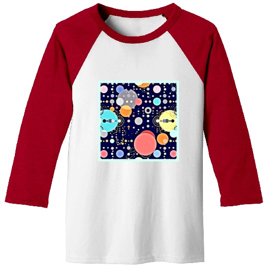 Joyful Bubble Universe Vision Baseball Tees