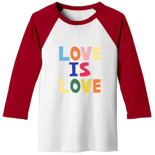 love is love Baseball Tees