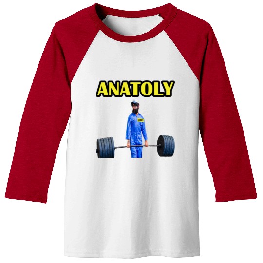 Anatoly Gym Cleaner Baseball Tees