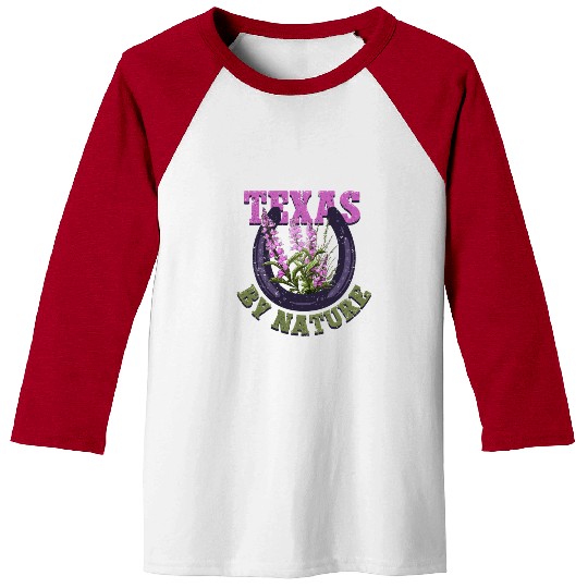 Texas Wildflower Texas By Nature Baseball Tees
