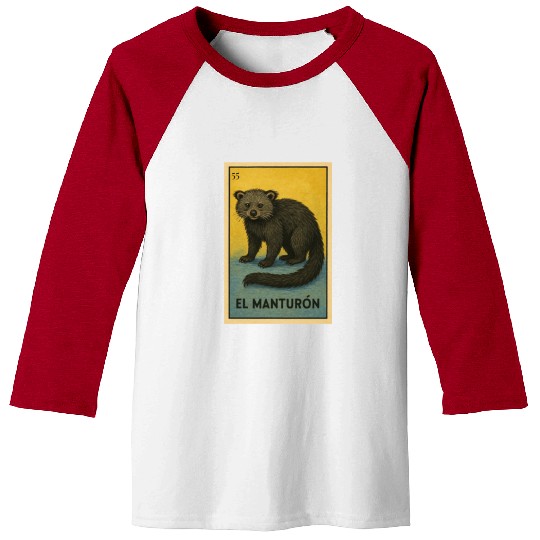 EL MANTURÓN - THE BEARCAT - LA LOTERÍA Baseball Tees
