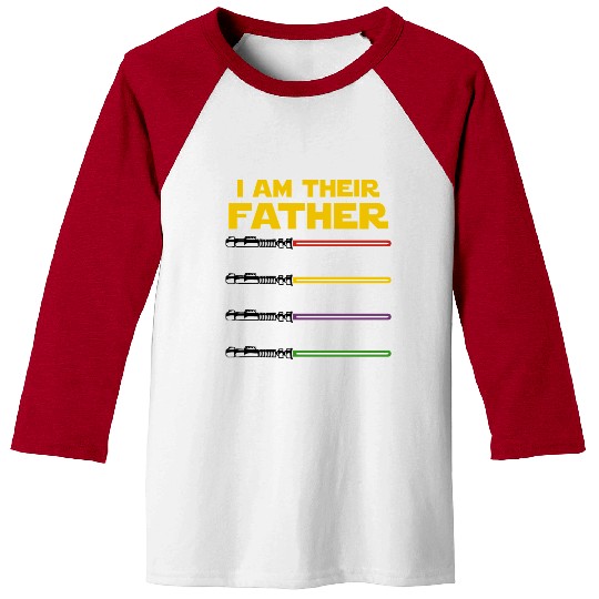 I Am Their Father Baseball Tees