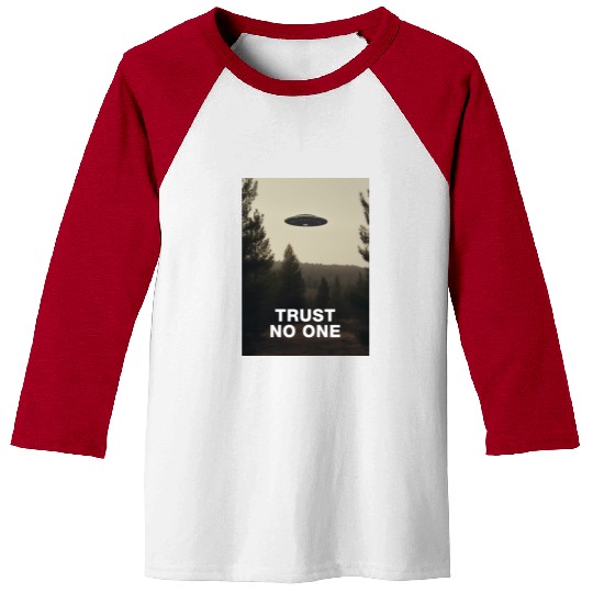 Trust No One/The X-Files poster, S01E24 1994 Baseball Tees