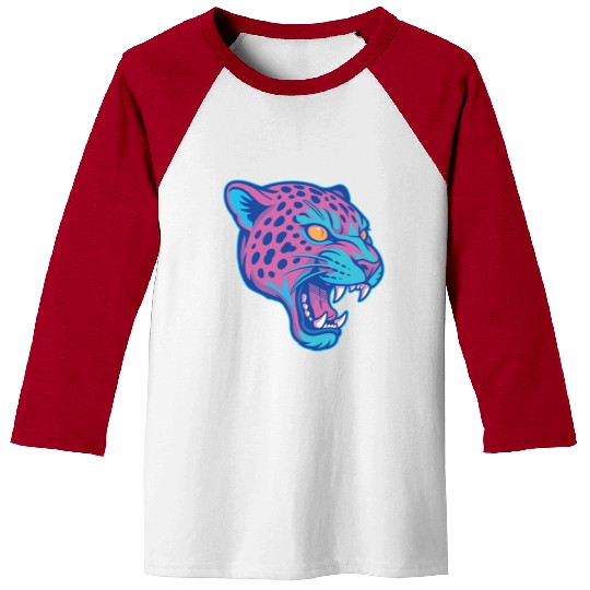 Jaguar pastel Baseball Tees