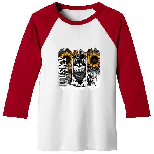 Husky Mama Baseball Tees