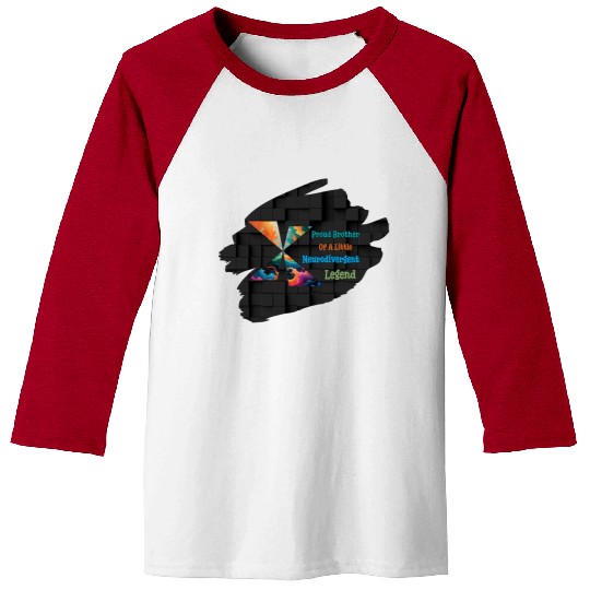 Neurodivergent Legend Baseball Tees