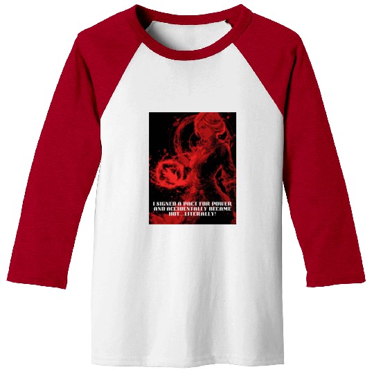 Female Warlock Baseball Tees