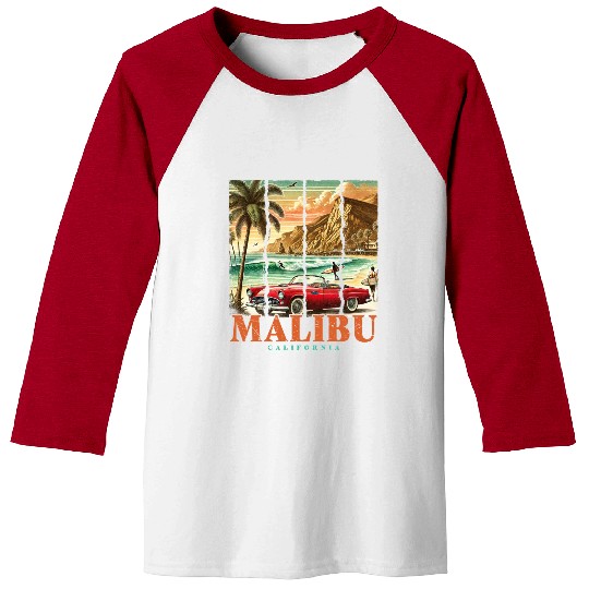 Malibu Baseball Tees