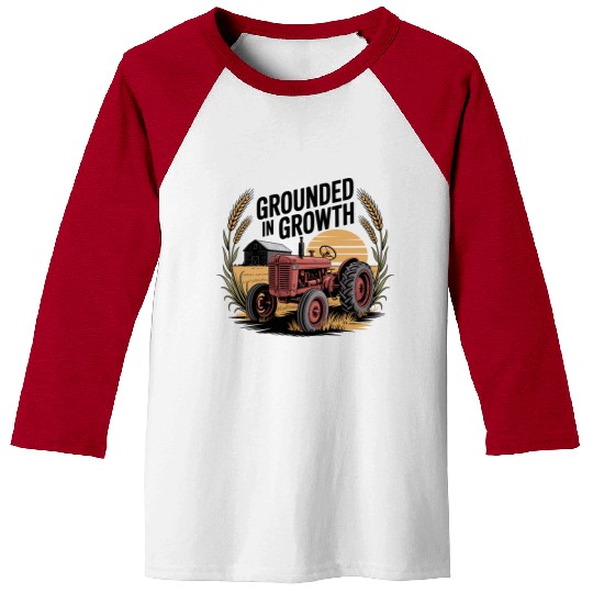 Grounded in Growth Baseball Tees
