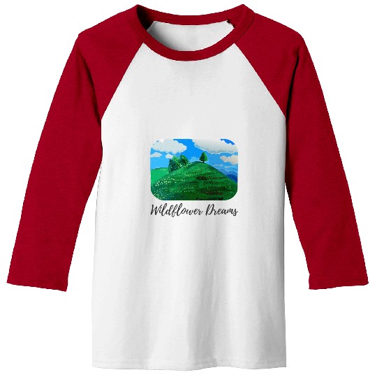 Whimsical Nature Aesthetic Baseball Tees