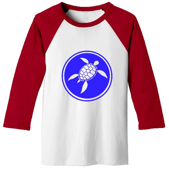 Water Turtle Shell Pattern Cool Lover Fun Swimming Baseball Tees