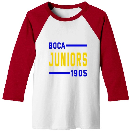 Boca Juniors 1905 Football Classic Baseball Tees