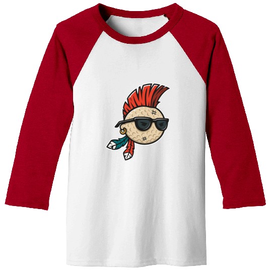 Punk Rock Golf Style Baseball Tees
