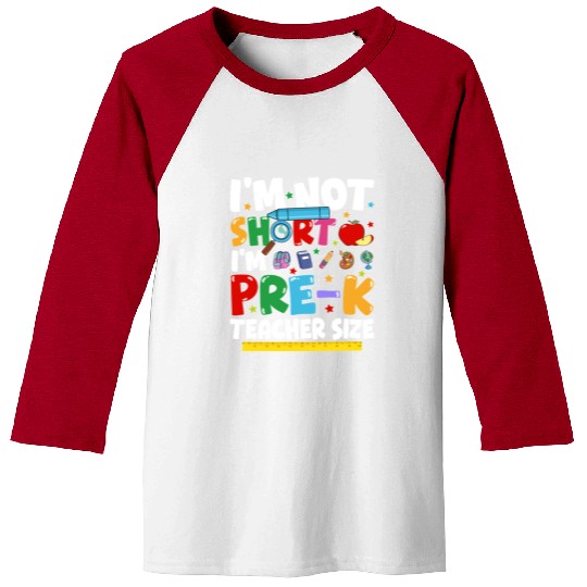 Pre K Teacher Back To School Pre kindergarten Baseball Tees