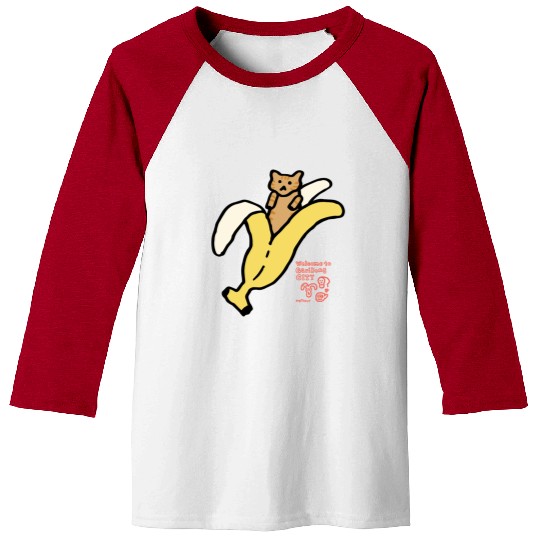 Bananyang - 011. Cheese Tabby Baseball Tees