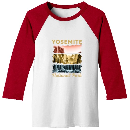 Yosemite National Park Baseball Tees