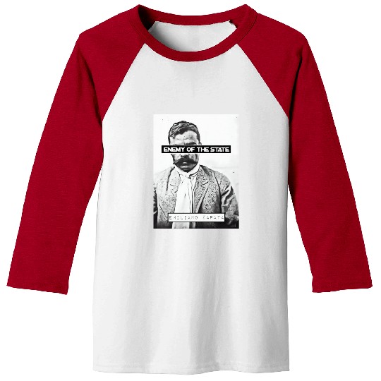 Emiliano Zapata (EOTS) (B&W) Baseball Tees