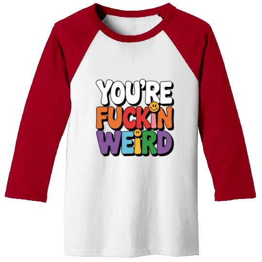 Colorful Affirmation Statement Baseball Tees