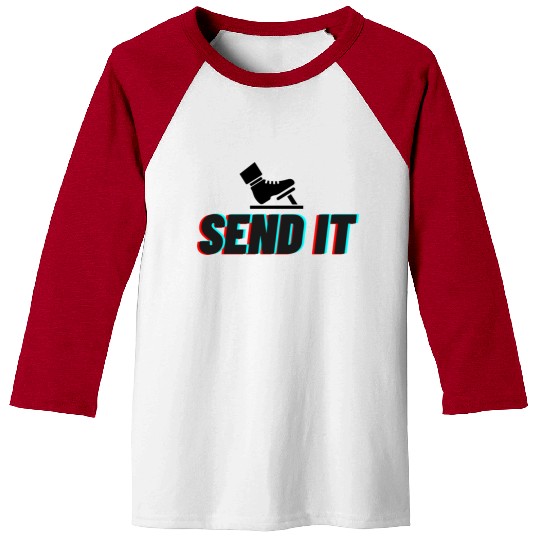 Send It Street Racing Baseball Tees