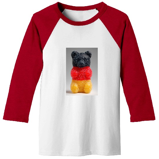 German Flag Gummy Bear Baseball Tees