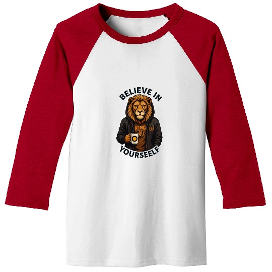 Believe In Yourself: Urban Lion King Baseball Tees