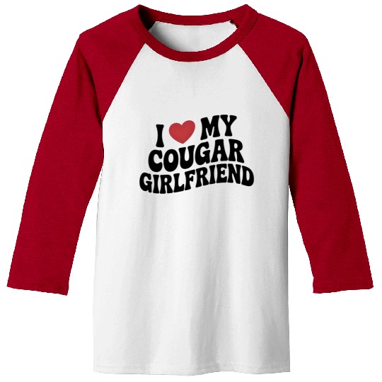 Love for My Cougars Girl Friend Baseball Tees