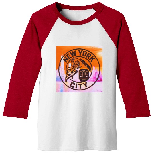 New York City: (O) Baseball Tees