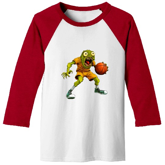 Monster Basketball Baseball Tees