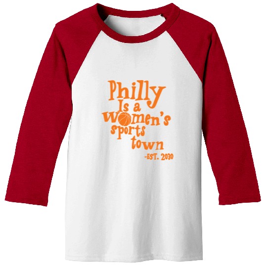 Philadelphia Women's Sports Town Baseball Tees