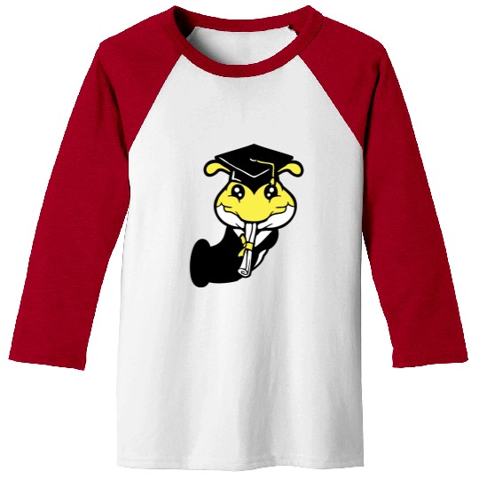 Caterpillar hole school graduation passed College Baseball Tees