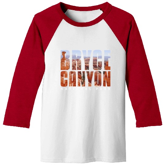 Bryce Canyon National Park Scenic Design Baseball Tees