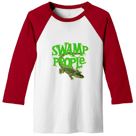 Swamp People Alligators Baseball Tees