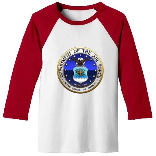 US Air Force (USAF) Seal Baseball Tees