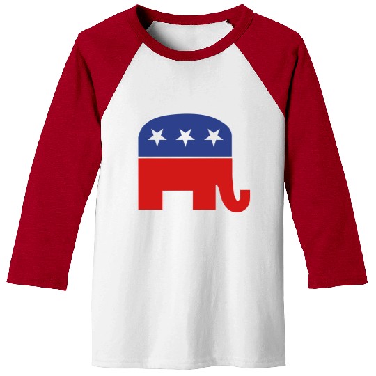 Republican elephant Baseball Tees