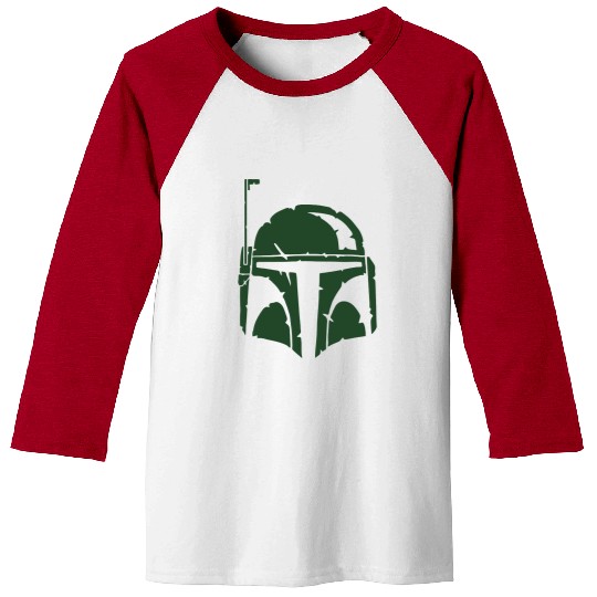 Boba Fett Helmet Worn Baseball Tees