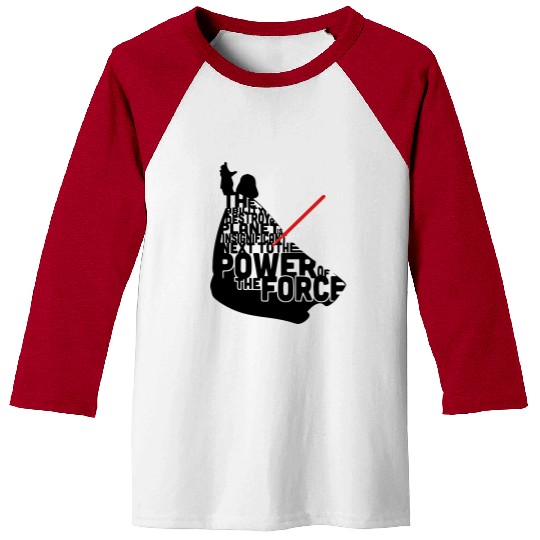 Darth Vader in quotes Baseball Tees