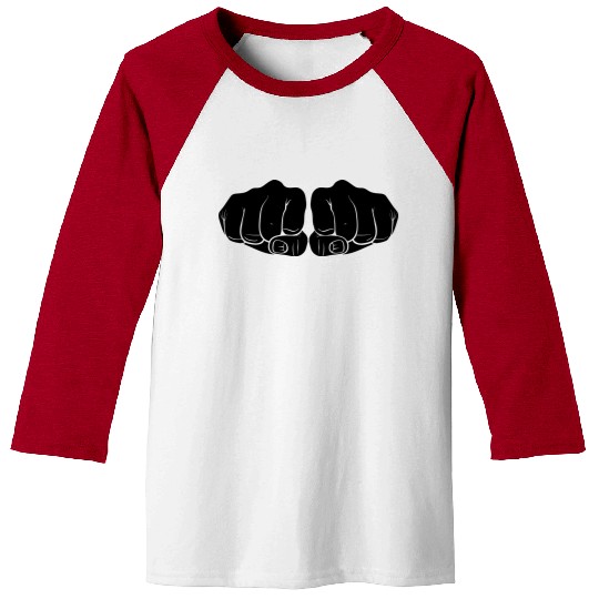 fist black power Baseball Tees