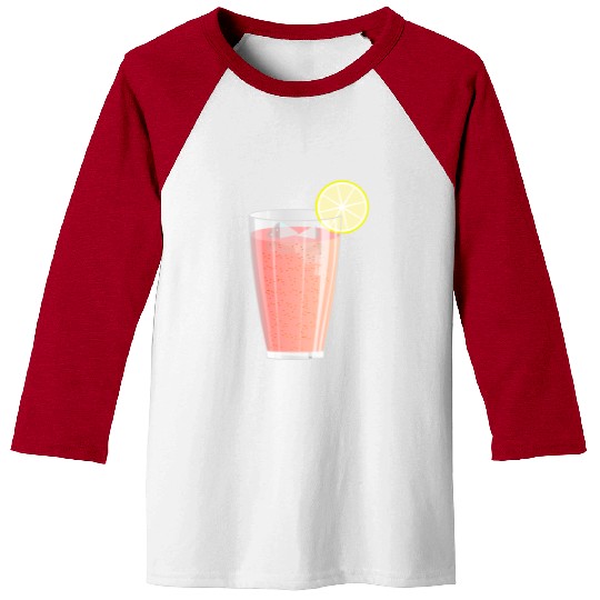 Cocktail Glass Baseball Tees