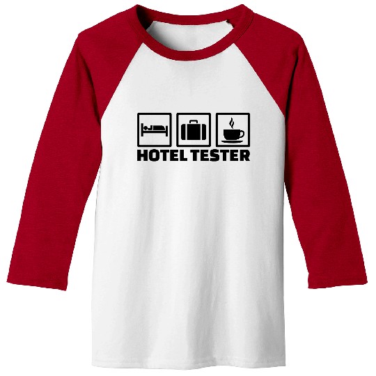 Hotel tester Baseball Tees