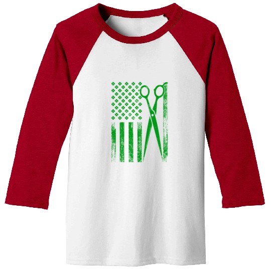 Hair stylist - Hair stylist flag Baseball Tees for american