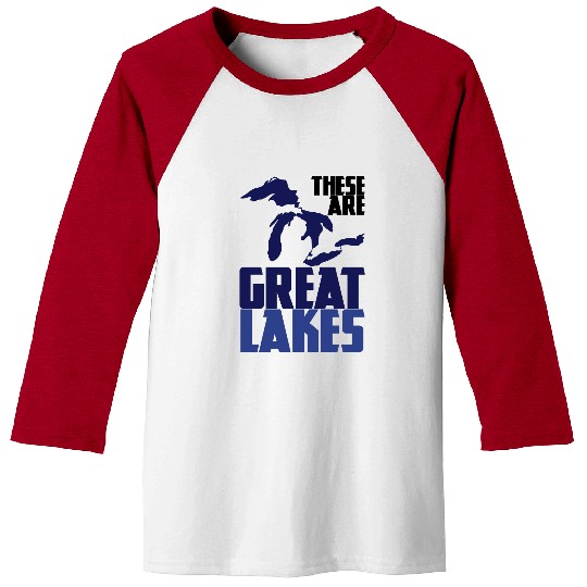 These are GREAT LAKES Baseball Tees