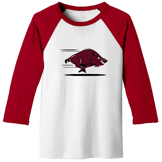 Wild boar dangerous race Baseball Tees