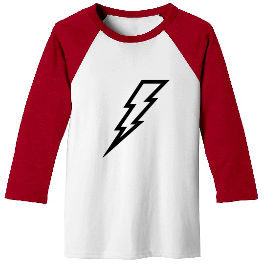 Lightning Bolt Baseball Tees