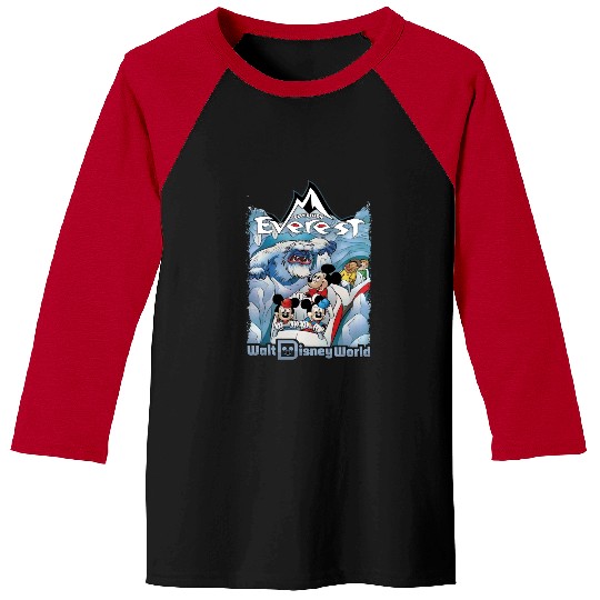 Disney Mountain Baseball Tees, Expedition Everest Baseball Tees, Disney Baseball Tees